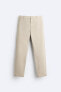 Chinos with elasticated waistband