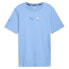 Фото #1 товара Puma Conmebol Ca Uruguay Crew Neck Short Sleeve T-Shirt Mens Blue Casual Tops 76