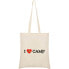 ფოტო #1 პროდუქტის KRUSKIS I Love Camp Tote Bag 10L