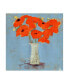 Фото #1 товара Victoria Borges Orange Poppy Impression I Canvas Art - 27" x 33"