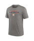 ფოტო #3 პროდუქტის Men's Heather Charcoal Houston Astros We Are All Tri-Blend T-shirt