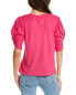 Фото #2 товара Velvet By Graham & Spencer Amelia Top Women's Pink Xs