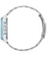 ფოტო #2 პროდუქტის Eco-Drive Men's Chronograph Stainless Steel Bracelet Watch 41mm