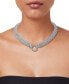 Фото #2 товара Macy's diamond Circle Mesh Link 18" Collar Necklace (5/8 ct. t.w.)