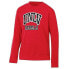 Фото #1 товара NCAA UNLV Rebels Men's Heathered Crew Neck Fleece Sweatshirt - S