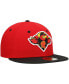 Men's Red Rochester Red Wings Authentic Collection Road 59FIFTY Fitted Hat Красный, 7 - фото #4