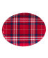 Patriotic Plaid Melamine Platter, Set of 2