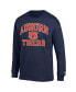 Фото #3 товара Men's Navy Auburn Tigers High Motor Long Sleeve T-shirt