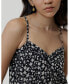 ფოტო #3 პროდუქტის Women's V-neck Camisole with Lace