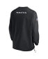 ფოტო #3 პროდუქტის Men's Black Baltimore Ravens Sideline V-Neck Pullover Windbreaker