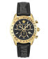 Фото #1 товара Часы Versace Swiss Chronograph Black - 44mm