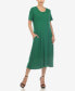 Фото #5 товара Women's Short Sleeve Midi Dress