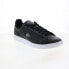 Lacoste Carnaby Pro 222 1 Mens Black Leather Lifestyle Sneakers Shoes