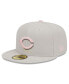 Фото #4 товара Men's Khaki Cincinnati Reds 2023 Mother's Day On-Field 59FIFTY Fitted Hat