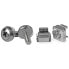 Фото #5 товара StarTech.com 50 Pkg M5 Mounting Screws and Cage Nuts for Server Rack Cabinet - Screw - Silver - 210 g - 50 pc(s) - 120 mm - 222 mm