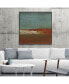 Фото #4 товара 30" x 30" Sea Horizon III Art Block Framed Canvas