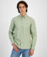 ფოტო #10 პროდუქტის Men's Custom Fit New England Solid Oxford Shirt