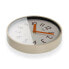 Фото #8 товара Настенное часы Versa Кремовый Пластик Кварц 4 x 30 x 30 cm