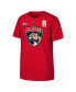 ფოტო #3 პროდუქტის Big Boys and Girls Matthew Tkachuk Red Florida Panthers 2024 Stanley Cup Final Name Number T-Shirt