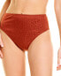 Фото #1 товара Bcbgmaxazria High-Waist Bikini Bottom Women's Red 10