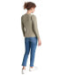 ფოტო #5 პროდუქტის Women's Long Puff-Sleeve Crewneck Top