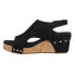 Corkys Carley Studded Wedge Womens Black Casual Sandals 30-5316-BLCV-R 9, 9 M - фото #3