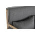 2-Seater Sofa DKD Home Decor Dark grey Rubber wood 122 x 85 x 74 cm