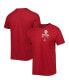 Фото #2 товара Men's Crimson Oklahoma Sooners Team Practice Performance T-shirt