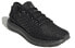 Фото #2 товара adidas Pure Boost 耐磨透气 低帮 跑步鞋 男女同款 黑色 / Кроссовки Adidas Pure Boost HP2621