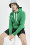 Фото #1 товара Erkek Günlük Kapüşonlu Sweatshirt Park Hoodie Cw6894-302