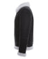 ფოტო #2 პროდუქტის Men's Shearling RAF B3 Aviator Jacket, Washed Black with White Curly Wool