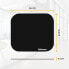 Fellowes Premium Mousepad - Black - Black - Monochromatic - Polyester - Rubber