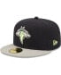 ფოტო #1 პროდუქტის Men's Navy Columbia Fireflies Authentic Collection Road 59FIFTY Fitted Hat