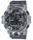 ფოტო #1 პროდუქტის Men's Analog-Digital Skeleton Clear Resin Strap Watch 53.4mm GA700SK-1A