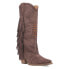 Dingo Spirit Trail Studded Snip Toe Cowboy Womens Brown Casual Boots DI199-200 9.5 - фото #2