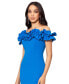 ფოტო #4 პროდუქტის Ruffled Off-The-Shoulder Gown