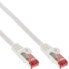 Фото #1 товара InLine Patch Cable S/FTP PiMF Cat.6 250MHz PVC CCA white 1.5m