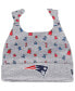 Фото #1 товара Infant Boys and Girls Heather Gray New England Patriots Critter Cuffed Knit Hat