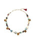 Nectar Nectar New York gem-Rainbow with Ellipses Chain Necklace