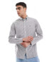 Tommy Hilfiger regular fit shirt in white and navy stripe