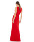 Women's Ieena Pleated Wrapping Sleeveless Jersey Gown