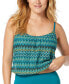 ფოტო #3 პროდუქტის Women's Contours Laguna Tankini Top