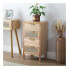 Chest of drawers Versa Brown Rattan Paolownia wood MDF Wood 30 x 77,5 x 40 cm