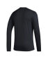 Фото #3 товара Men's Black Seattle Sounders FC Club DNA Long Sleeve AEROREADY T-shirt