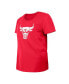 Women's Red Chicago Bulls 2023/24 City Edition T-shirt