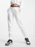 Фото #1 товара Nike Air fleece joggers in white