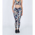 Фото #1 товара HURLEY Wispy Leaves Side Pocket 7/8 Leggings