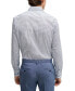 Фото #2 товара Men's Geometric-Printed Stretch-Cotton Slim-Fit Dress Shirt