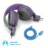 Фото #4 товара JLAB Audio Audio JBuddies Kids Wireless Headphones Grey Purple