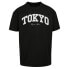 Фото #1 товара MISTER TEE Tokyo College Oversize short sleeve T-shirt